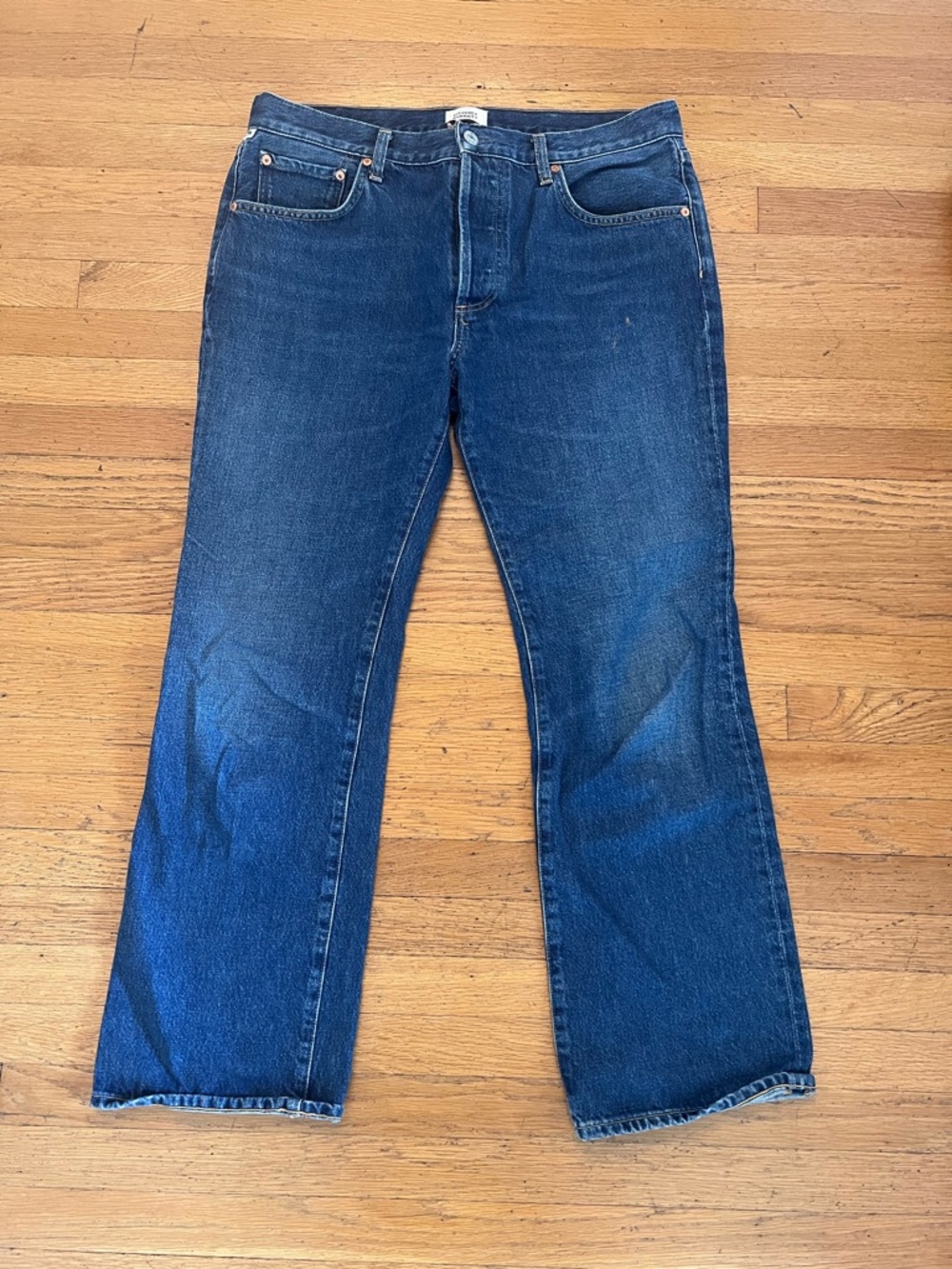 Citizens Of Humanity Dark Blue Bootcut Jeans